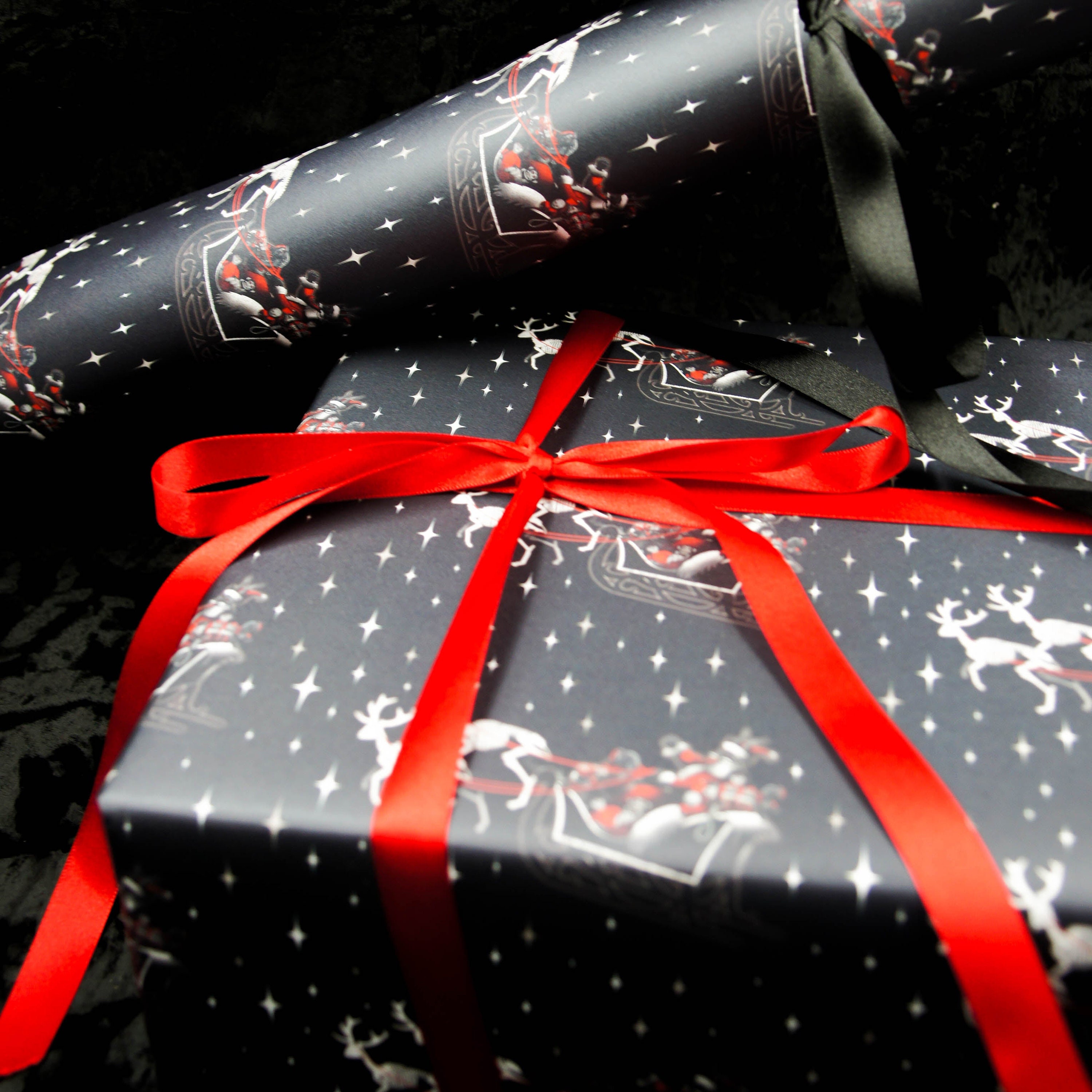Krampus Christmas Wrapping Paper – Alexandria Noël