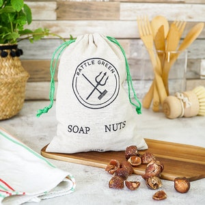 Organic Soap Nuts (Berries) - Natural Laundry Detergent For Eco Friendly Washing Up