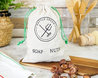 Organic Soap Nuts (Berries) - Natural Laundry Detergent For Eco Friendly Washing Up