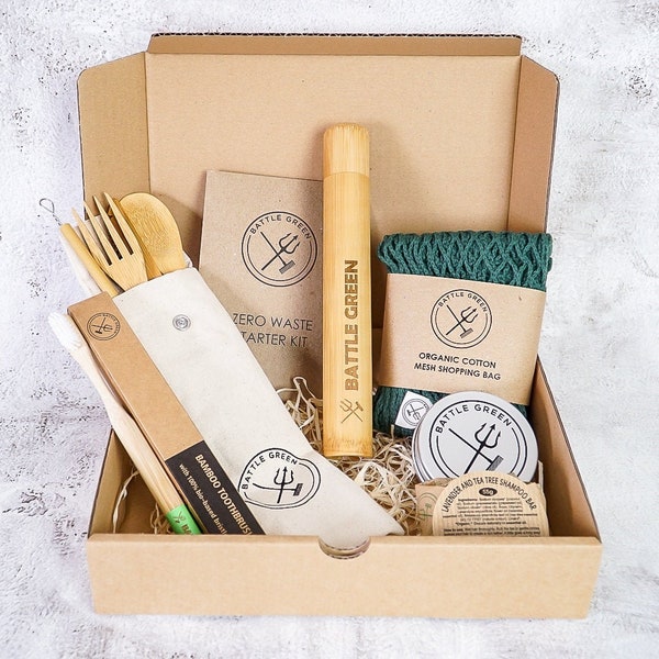 Zero Waste Kit (Medium) - Eco Friendly Gift Box - Plastic Free Vegan Gift