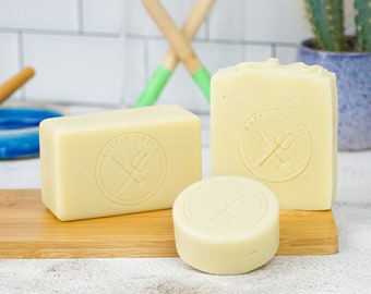Eira Natural Soap - Ylang Ylang, Grapefruit & Lemon Cold Process Soap, Vegan Soap Bar, Eco Friendly Gift, Zero Waste Soap, Handmade Soap