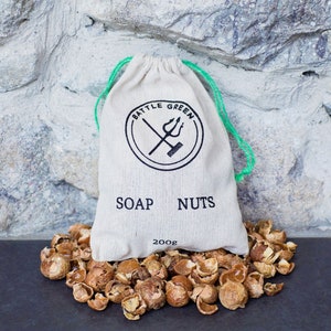 Organic Soap Nuts Berries Natural Laundry Detergent For Eco Friendly Washing Up image 2