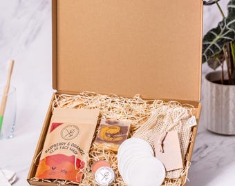 Natural Home Spa Kit - vegan friendly body care gift set, Christmas Gift