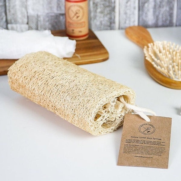 Natuurlijke Loofah Luffa - Eco-vriendelijke Loofah Sponge Luffa Sponge - Exfoliërende spons - Badspons - Loofah Scrubber