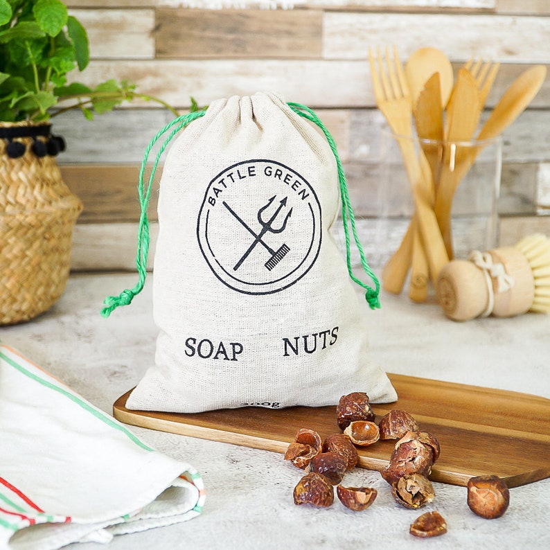 Organic Soap Nuts Berries Natural Laundry Detergent For Eco Friendly Washing Up image 1