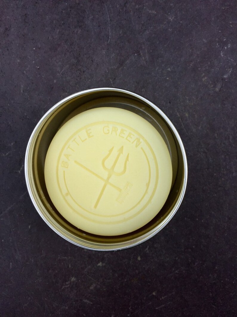 Natural Vegan Citrus Conditioner Bar in Tin Plastic Free Etsy
