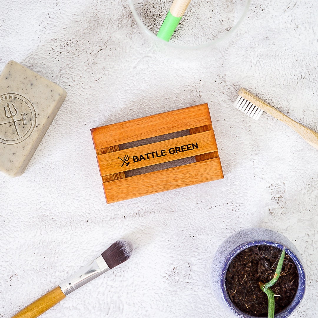 Handmade Wooden Soap Dish - Eco Friendly Soap Rack