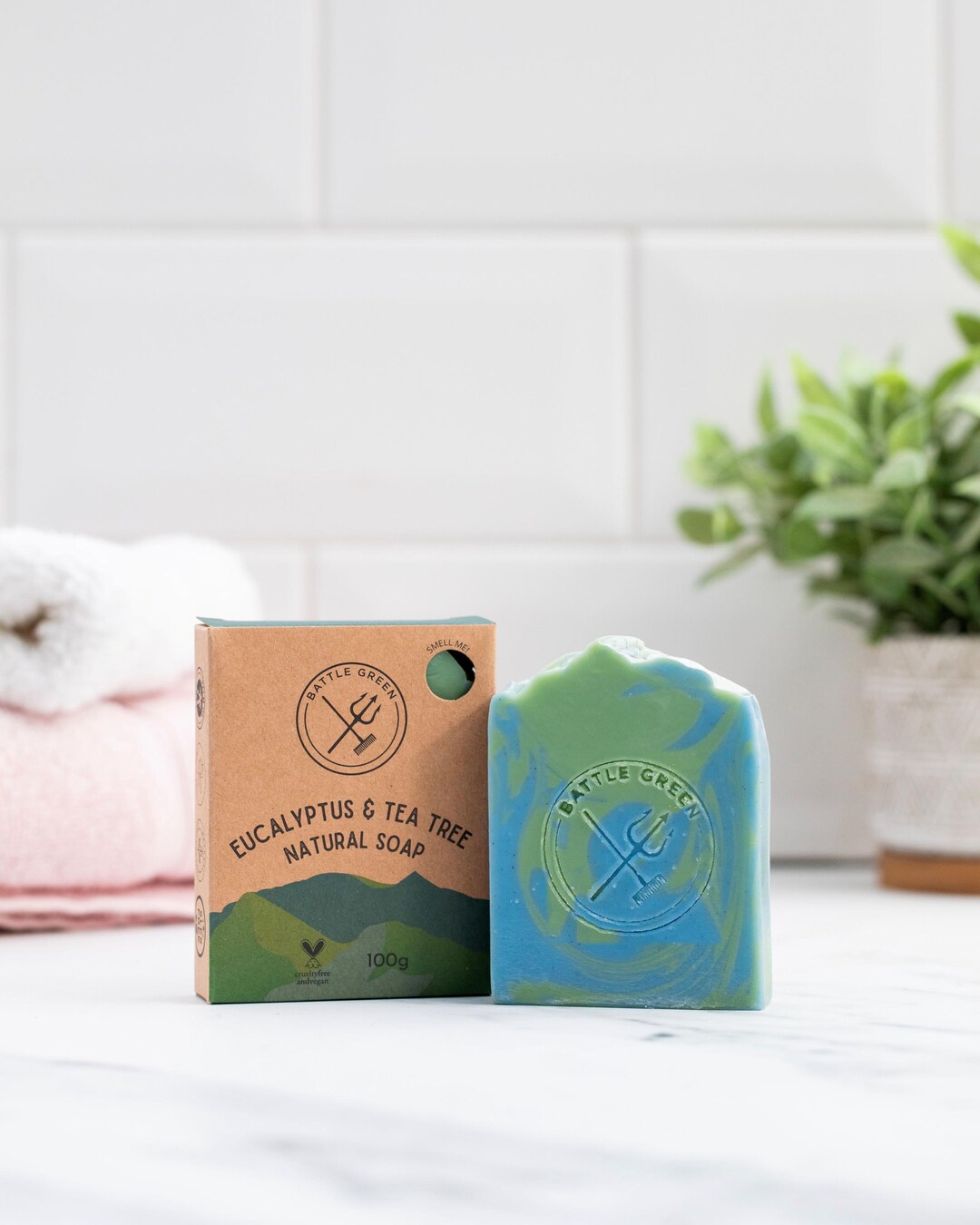 Eucalyptus Tea Tree Soap: Vegan Cold Process Handmade Soap - Etsy
