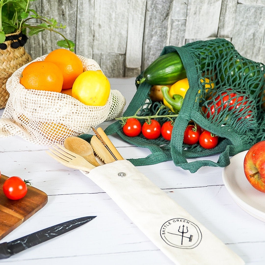 Zero Waste Gift Box - Plastic Free Eco Friendly Gift , Bamboo Cutlery…