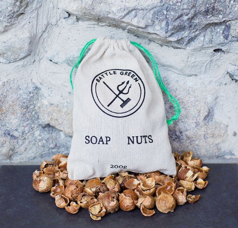 Organic Soap Nuts Berries Natural Laundry Detergent For Eco Friendly Washing Up image 2