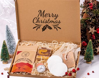 Christmas Themed Natural Home Spa Kit Gift Set