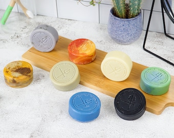 Natural Travel Soaps 60g Multiple Scents Available - Plastic Free Cold Process Natural Vegan Soap