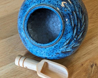 Wheel thrown ceramic Salt Pig