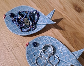 Keramik Fisch Teller