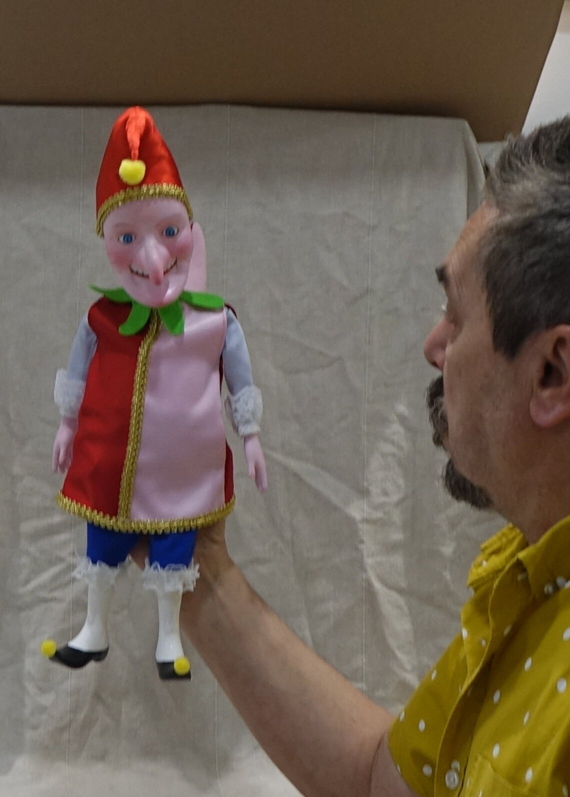 Mr. PUNCH puppet small version 17 inches/45cm Etsy