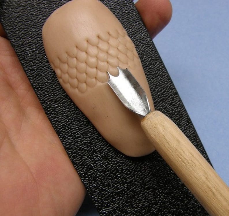 Unique Sculpting Tool for Creating Scales FINE Size 3 Mm Etsy