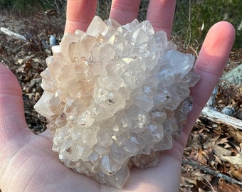 Large quartz flower