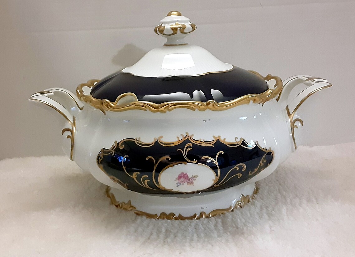 Exquisite Vintage German Fine China Porcelain by Reichenbach Etsy