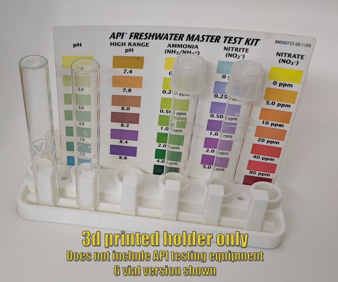 API Test Kit Testing and Draining Station 3d Printed Part Etsy