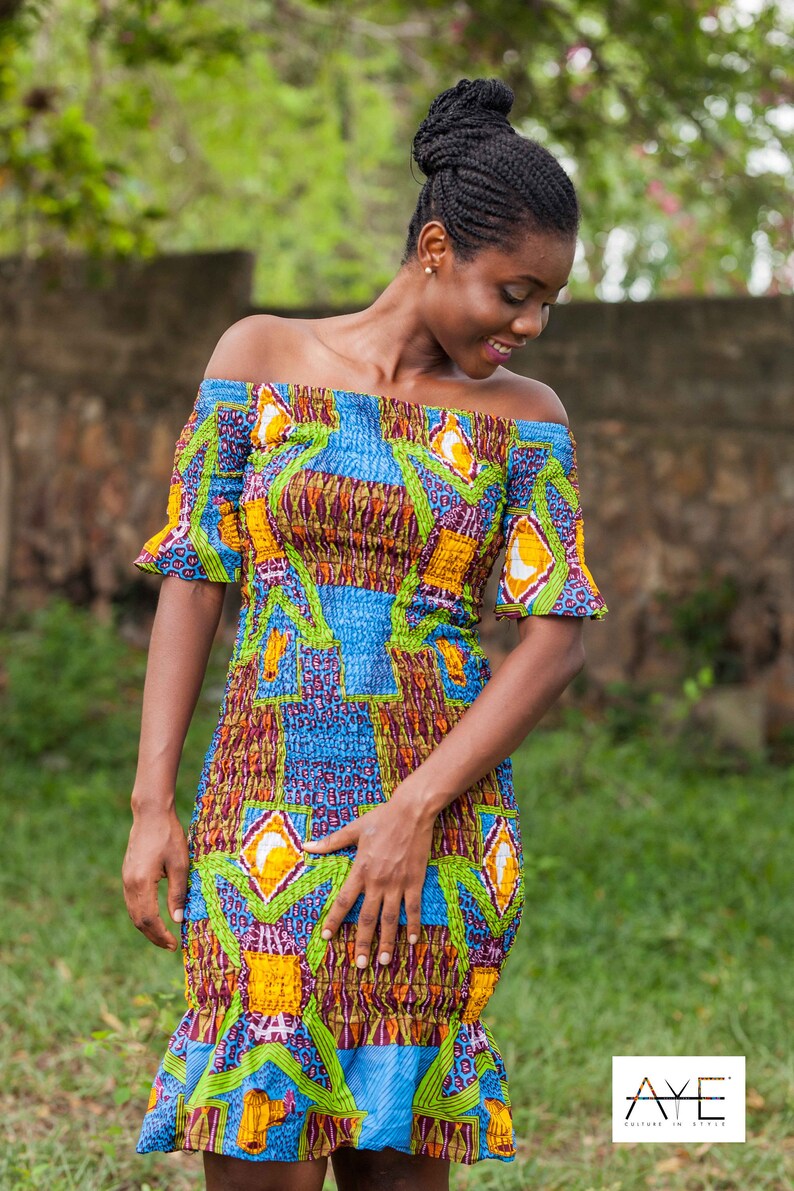 Elastic midi Dress