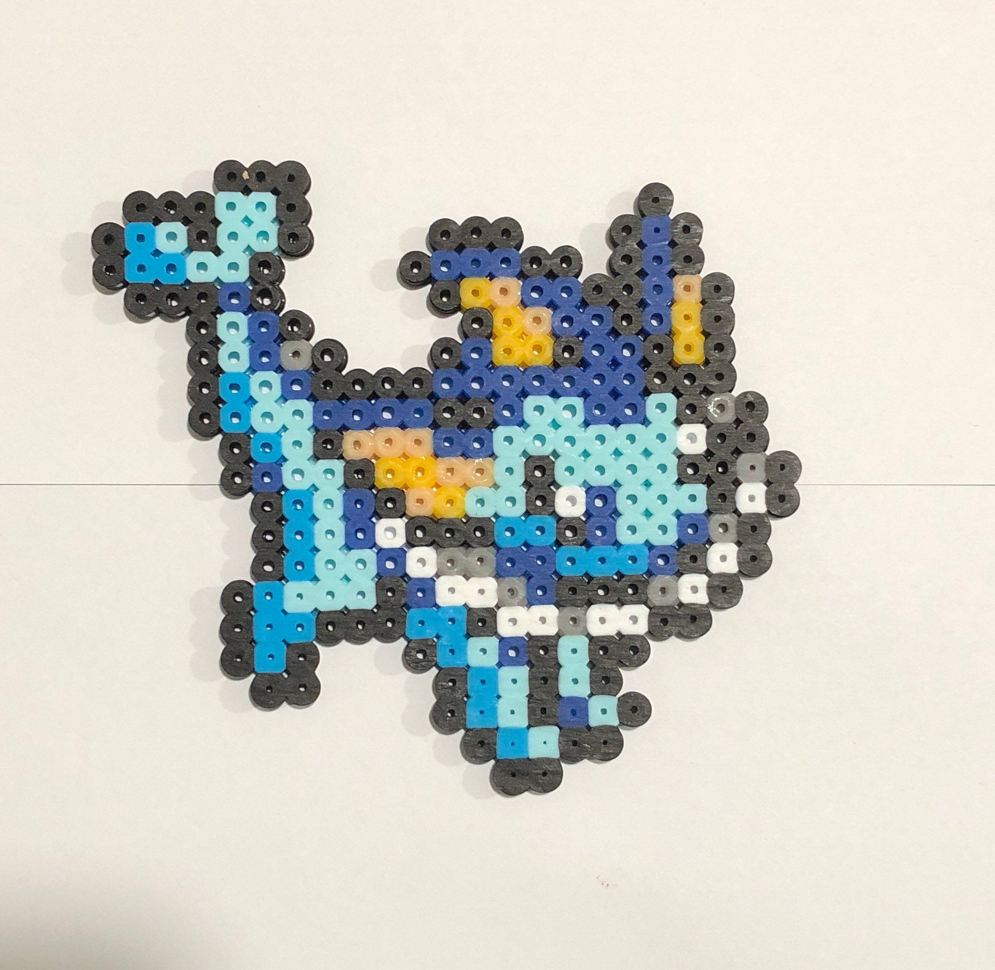 Vaporeon Pokemon Perler Beads By Dox Draw Perler Bead vrogue.co
