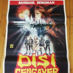 1982 Ella cartel original de la película vintage turca. Portada de arte única.