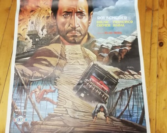 1977 Sorcerer Original Poster Rare & Vintage Movie Poster Science Fiction
