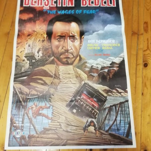1977 Hechicero Cartel original Raro y vintage Película Cartel Ciencia ficción