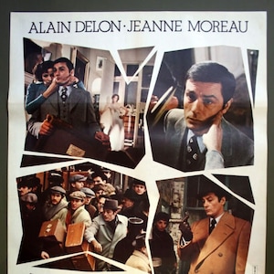 Original Mr. Klein Alain Delon Vintage Turkish One Sheet Movie Theatre Cinema Poster