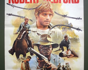 Brubaker (1980) Original One-Sheet Movie Poster. Robert Redford Vintage Movie Poster.