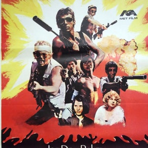 Póster de película vintage de 1974. Arte cinematográfico. Cartel retro. Póster de la película original turca Golden Needles.