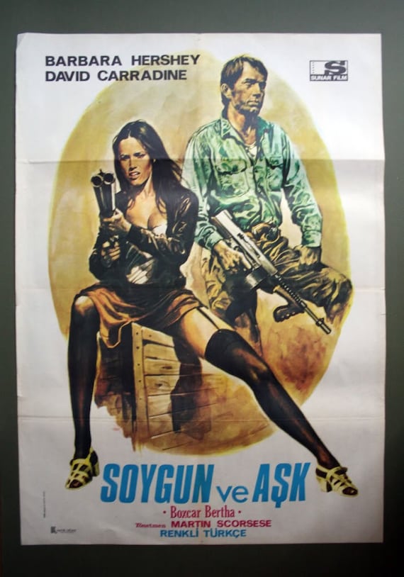 Movie Poster Boxcar Bertha 1972 