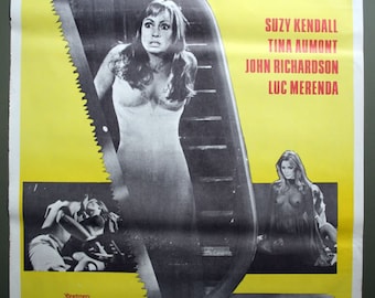 Torso 1973 Original Turkish Horror Movie Poster Sergio Martino