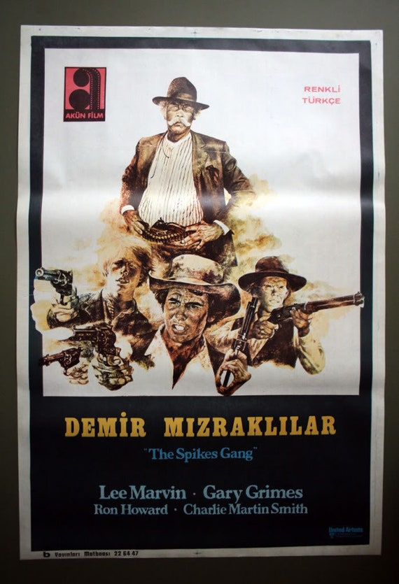 The Spikes Gang 1974 Western Original Film Art Movie Posters