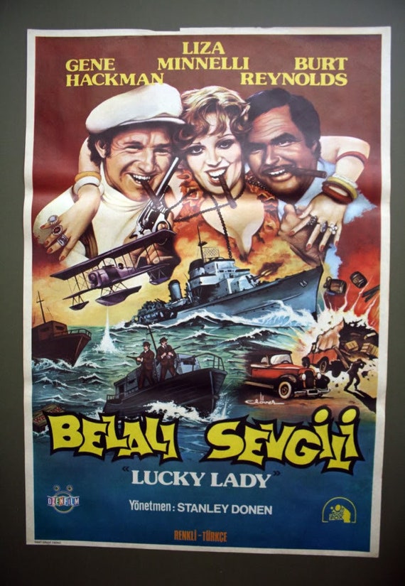 1975 Lucky Lady Liza Minnelli Original Vintage Poster - Etsy