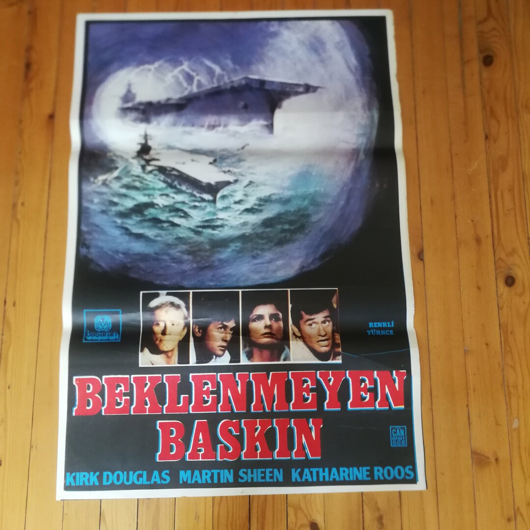 The Final Countdown Original Movie Poster. Vintage Ship Poster. - Etsy