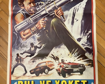 サーチ・アンド・デストロイ 1979年 ヴィンテージ トルコ映画ポスター
