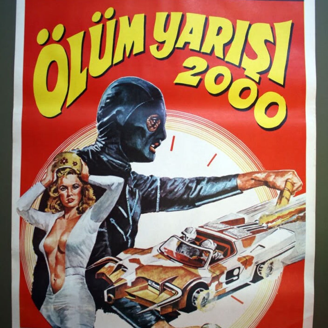 1975年　アメリカ映画『デス・レース2000年』トルコ版ポスター デス・レース2000年 (1975) - ポスター画像 — The Movie Database (TMDB)
