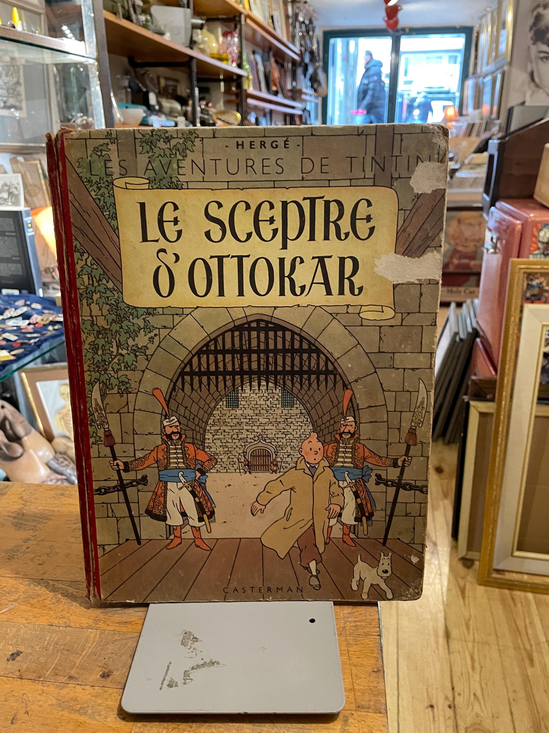 1949- Hergé – Les Aventures De Tintin – Le Sceptre D'ottokar – B3