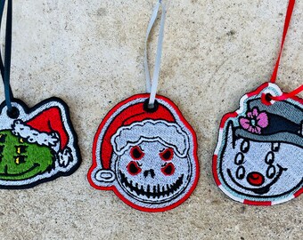 Julprydnadshängare - Alien Grinchen Alien Santa Jack - Frosty Snöfrängen