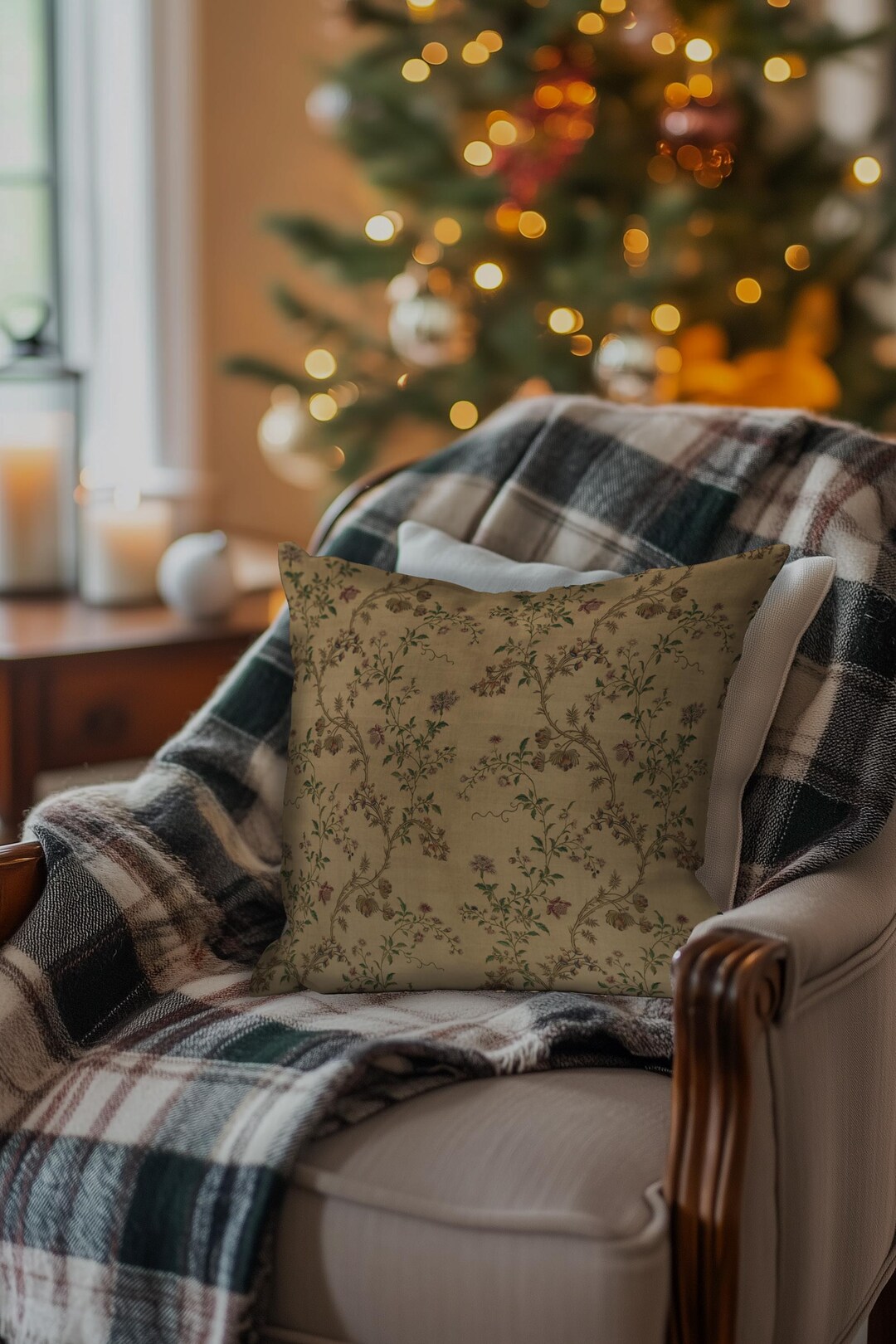 Antique Dutch Fabric Pattern With Floral Pattern Created Between C ...