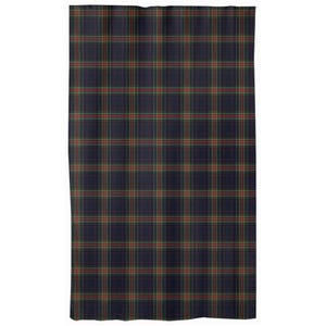 Cortinas de ventana a cuadros escoceses azul marino, rojo y verde, 84"/96" de altura / Estilo clásico para hogares de clase alta. imagen 2