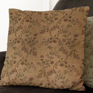 Antique Dutch Fabric With Floral Pattern Created Between C. 1750 C ...