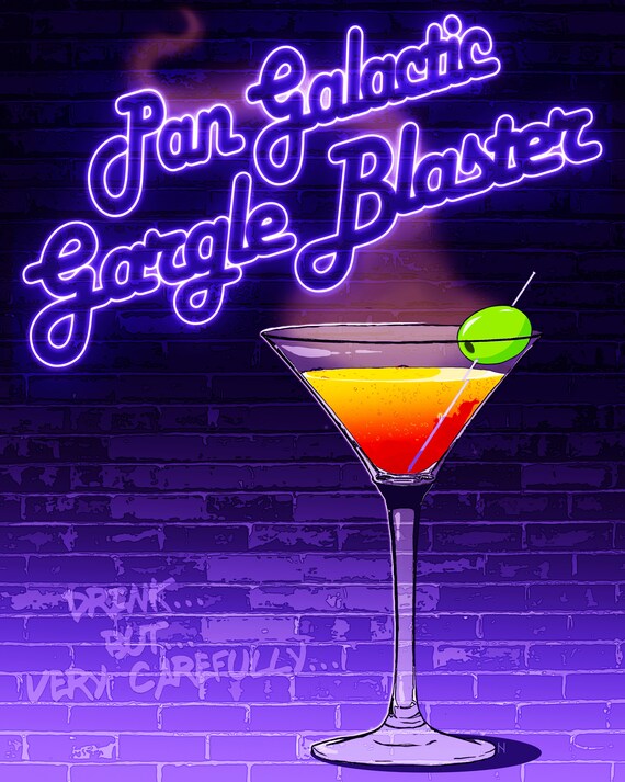 Pan Galactic Gargle Blaster Etsy