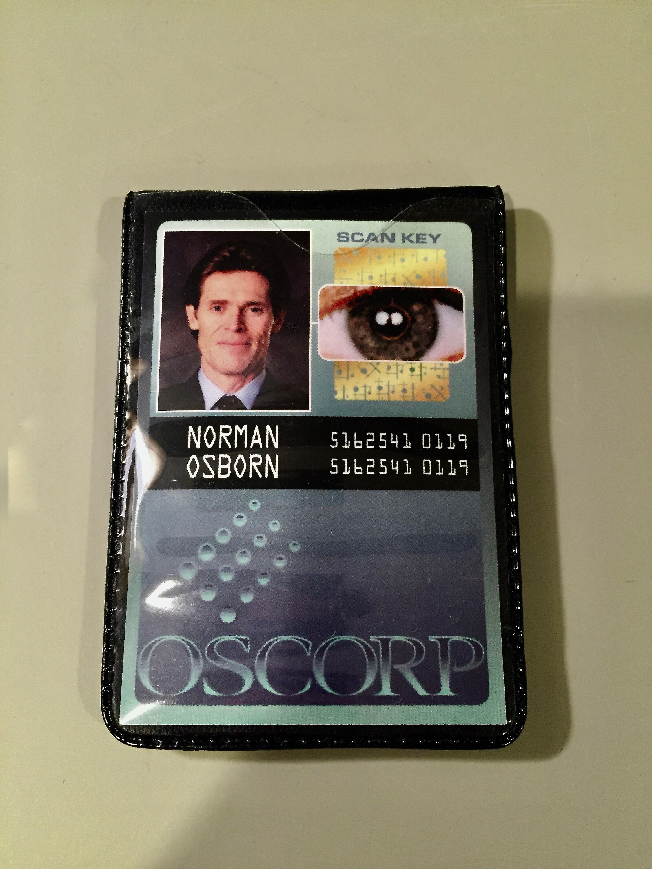 Spiderman 2002 Norman Osborn Green Goblin OSCORP ID Badge - Etsy UK