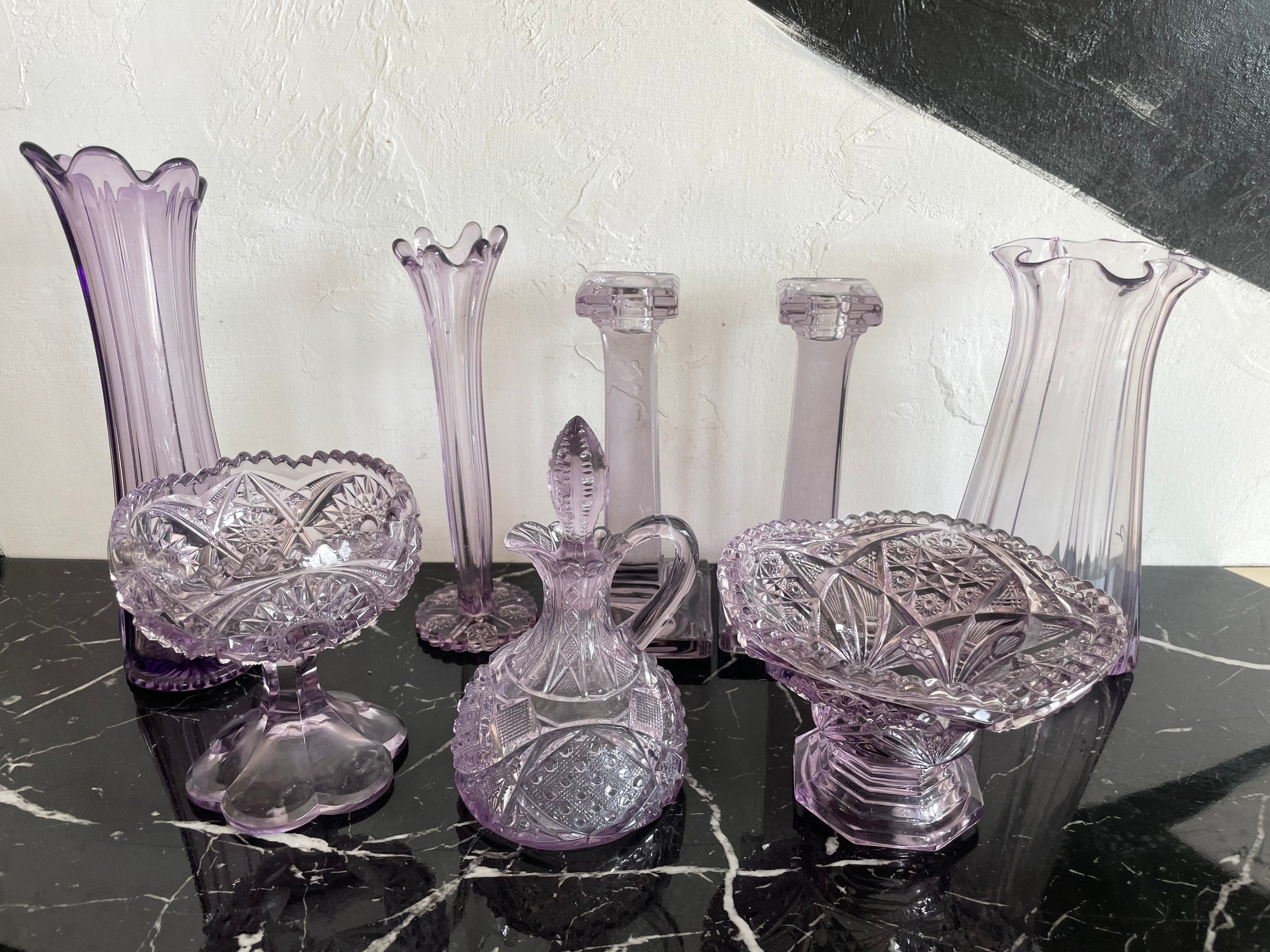 Purple Glass - Etsy Depression