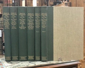 Mapping the Transmississippi West, 1540-1861, Limited Edition of 1000, 374 maps illustrated, 1300+ discussed, Most Important Study 1957-63