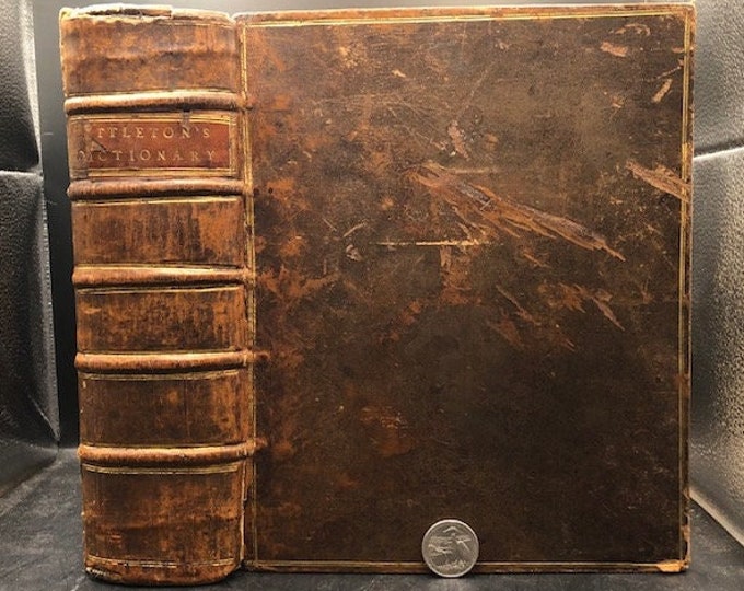 1723. Latin Dictionary. Linguae Latinae Liber Dictionarius