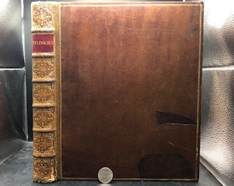 1768. Adventures of Telemachus, the Son of Ulysses. Many engravings. First Edition.