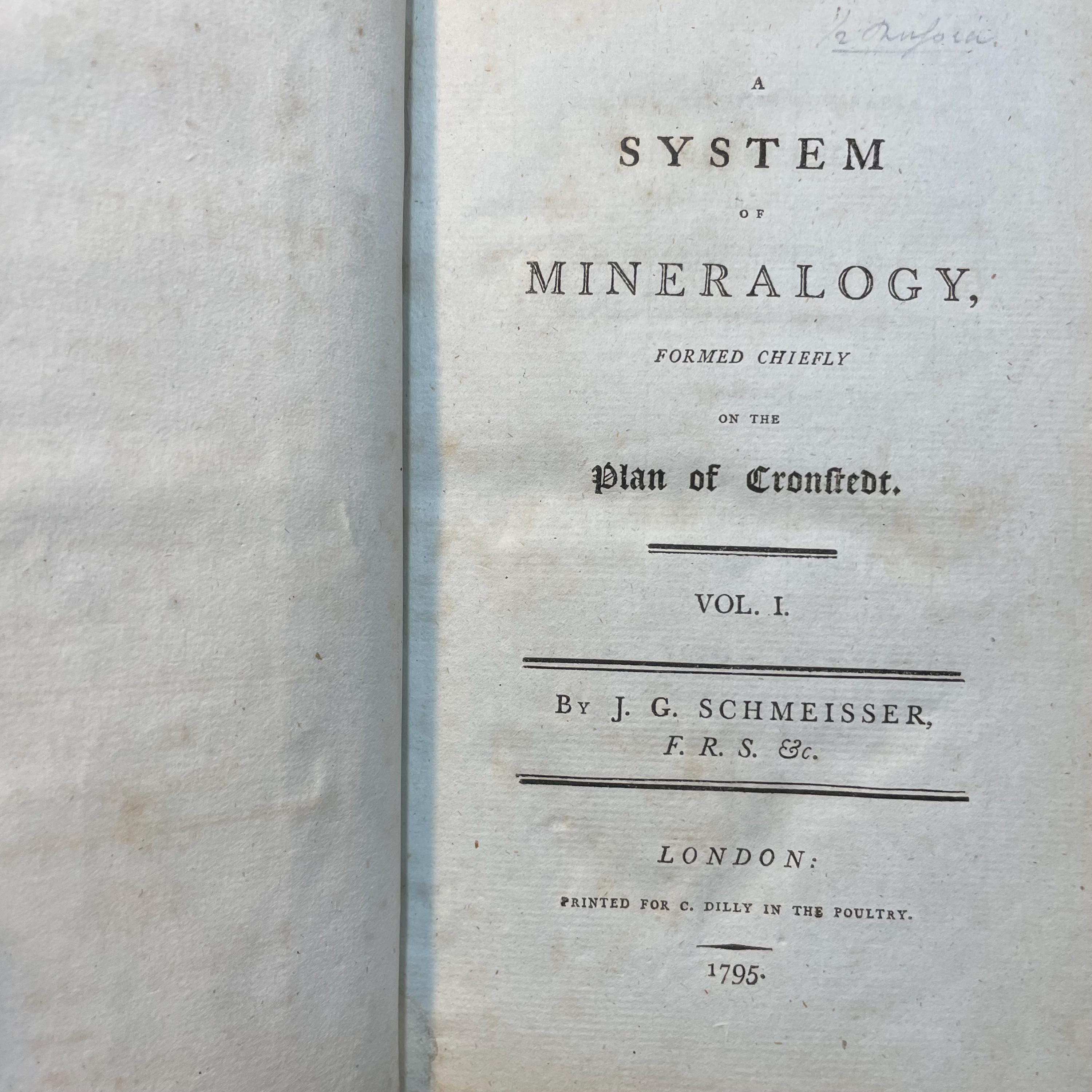 A System of Mineralogy, Formed Chiefly on The Plan of Cronstedt — photograph 5.